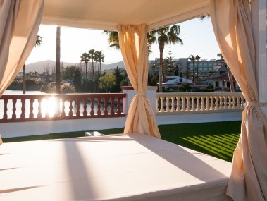 Terrasse - Universal Aparthotel Elisa