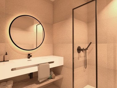 Badezimmer - Universal Hotel/Aparthotel Bikini