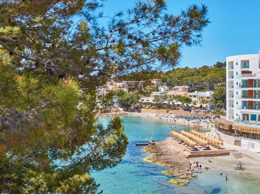 Blick über die Ferienanlage - Universal Hotel Aquamarin - Sant Elm Mallorca