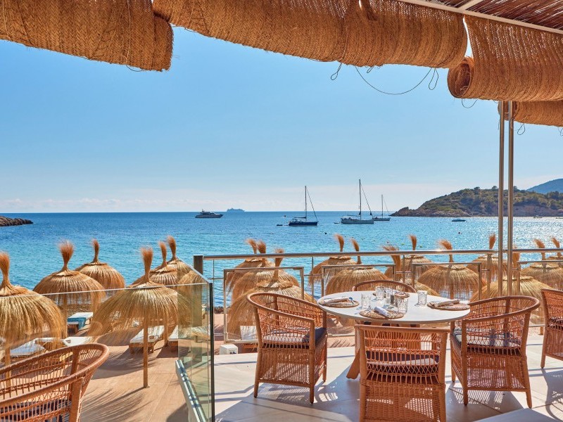 Restaurant avec vue - Universal Hotel Aquamarin - Sant Elm Mallorca