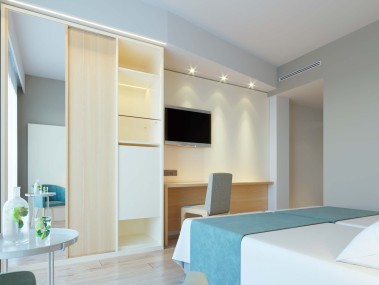 Salon et chambre à coucher - Universal Hotel Cabo Blanco