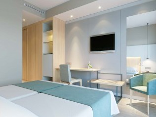 Salon et chambre à coucher - Universal Hotel Cabo Blanco