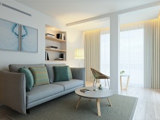 Salon et chambre à coucher - Universal Hotel Cabo Blanco