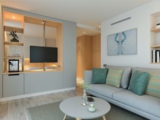 Salon et chambre à coucher - Universal Hotel Cabo Blanco