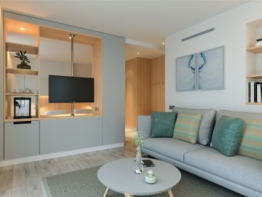 Salon et chambre à coucher - Universal Hotel Cabo Blanco