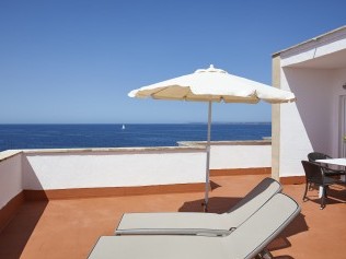 Balcon avec vue sur la mer - Universal Hotel Cabo Blanco