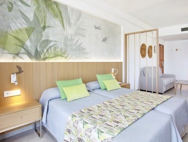 Wohn- und Schlafzimmer - Universal Hotel Castell Royal