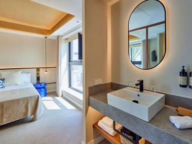 Badezimmer - Universal Hotel Grand Léon & Spa