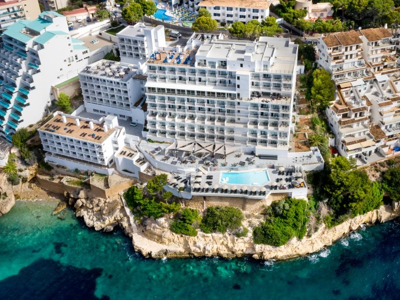 Hotel aus der Vogelperspektive - Hotel Florida Magaluf by Universal