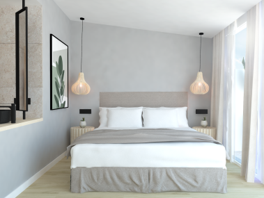 Salon et chambre à coucher - Universal Hotel Florida