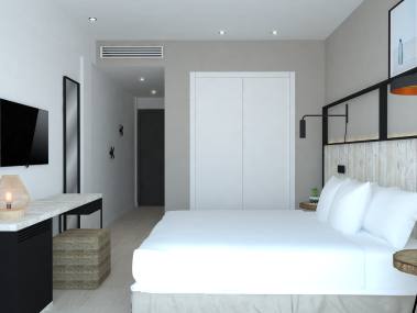 Salon et chambre à coucher - Universal Hotel Florida