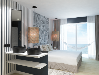 Wohn- und Schlafzimmer - Universal Hotel Florida