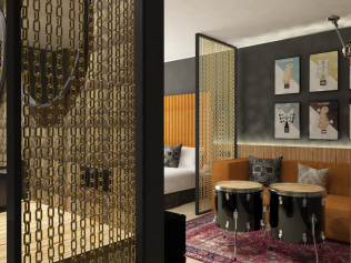 Wohn- und Schlafzimmer - Universal Hotel Florida