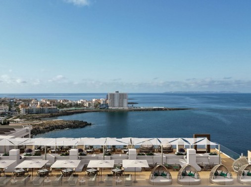 Rooftopbar - Universal Hotel Romantica - Colonia Sant Jordi Mallorca