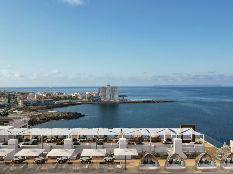 Rooftopbar - Universal Hotel Romantica - Colonia Sant Jordi Mallorca