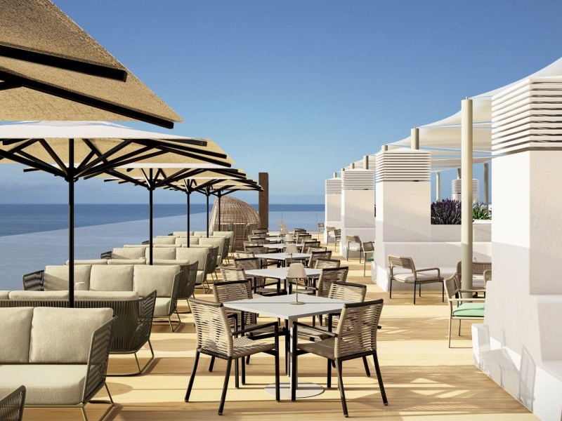Rooftopbar - Universal Hotel Romantica - Colonia Sant Jordi Mallorca