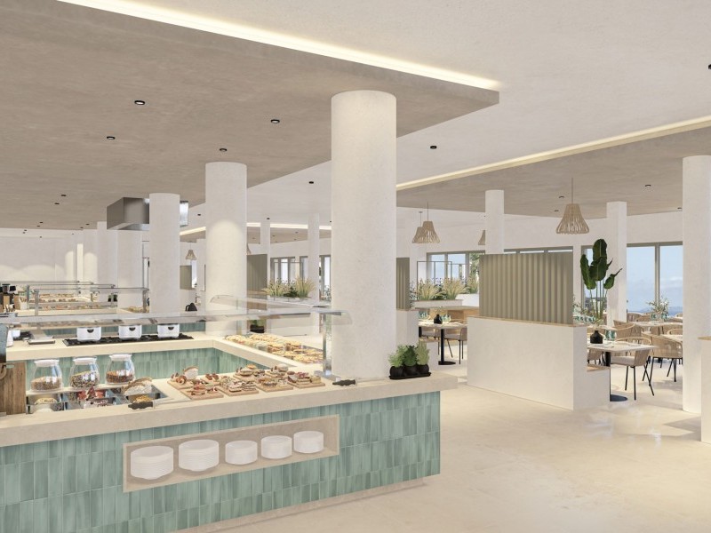 Buffet-Restaurant - Universal Hotel Romantica - Colonia Sant Jordi Mallorca