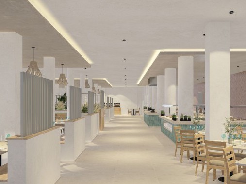 Buffet Restaurant- Universal Hotel Romantica - Colonia Sant Jordi Mallorca