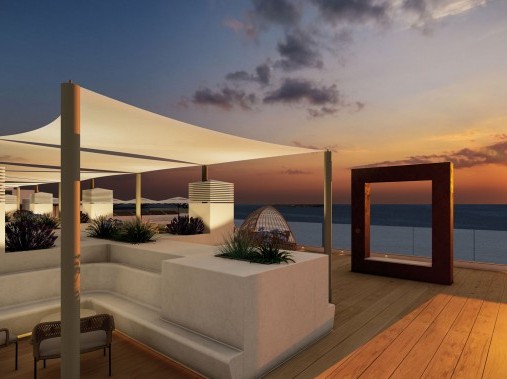 Rooftopbar - Universal Hotel Romantica - Colonia Sant Jordi Mallorca