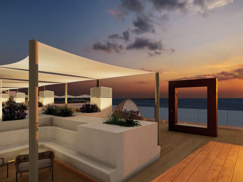 Rooftopbar - Universal Hotel Romantica - Colonia Sant Jordi Mallorca