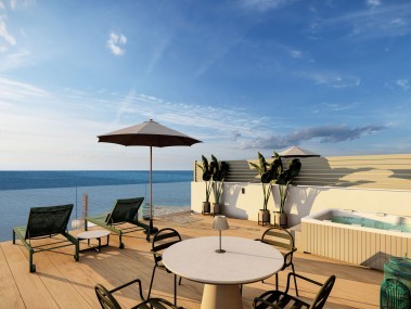 Terrasse - Universal Hotel Romantica