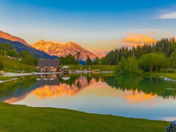 Haslital Swiss Badesee Hasliberg